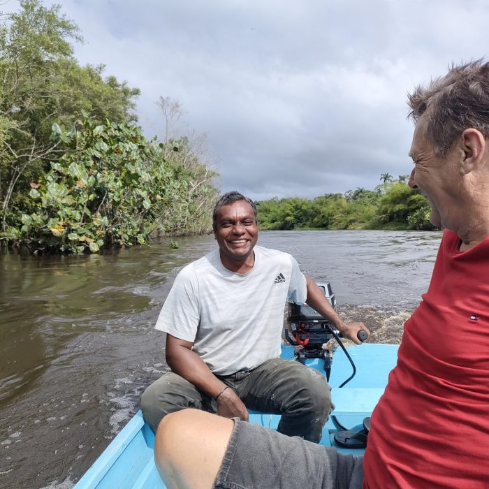 crusing along the canje creek crusing along the canje creek
